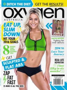 oxygen magazine cover