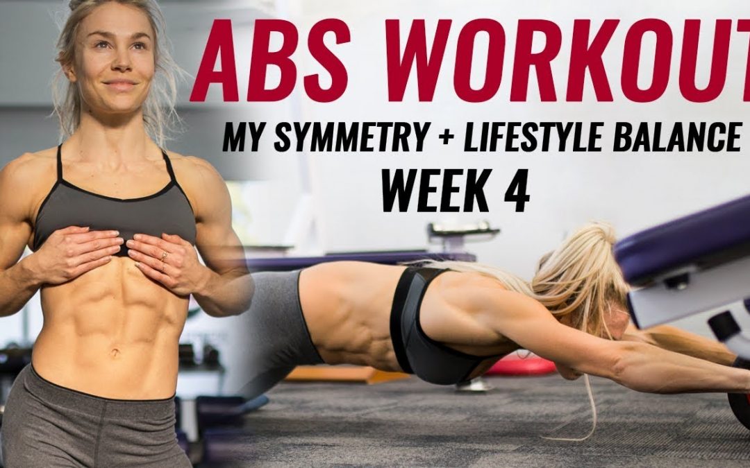 Abs Workout & Updates – Miss WBFF 4 Weeks Out
